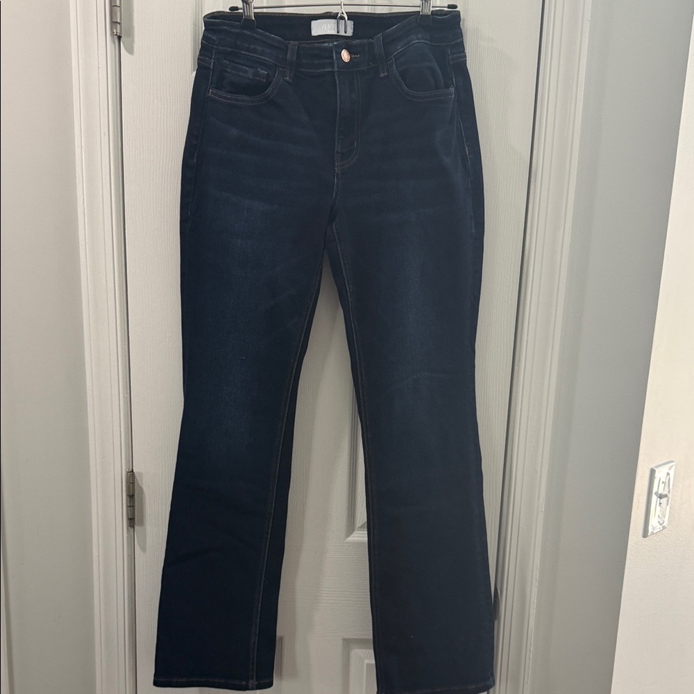 Vervet Straight-Leg Women's Jeans in Dark Blue